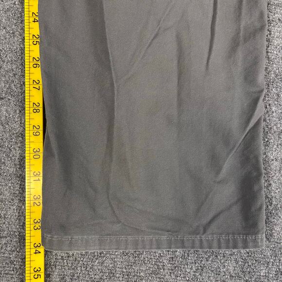 Carhartt Heavy Carpenter Loose Original Pants Mens 42x34 Green Canvas B151 FAT - Picture 5 of 7